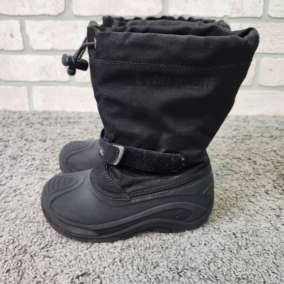 Kamik Unisex Kids Black Snow Boots Size 12 - Picture 3 of 8